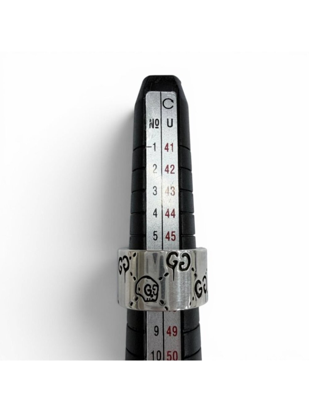 Gucci 925 Ghost Ring Wide Silver - Picture 10 of 11